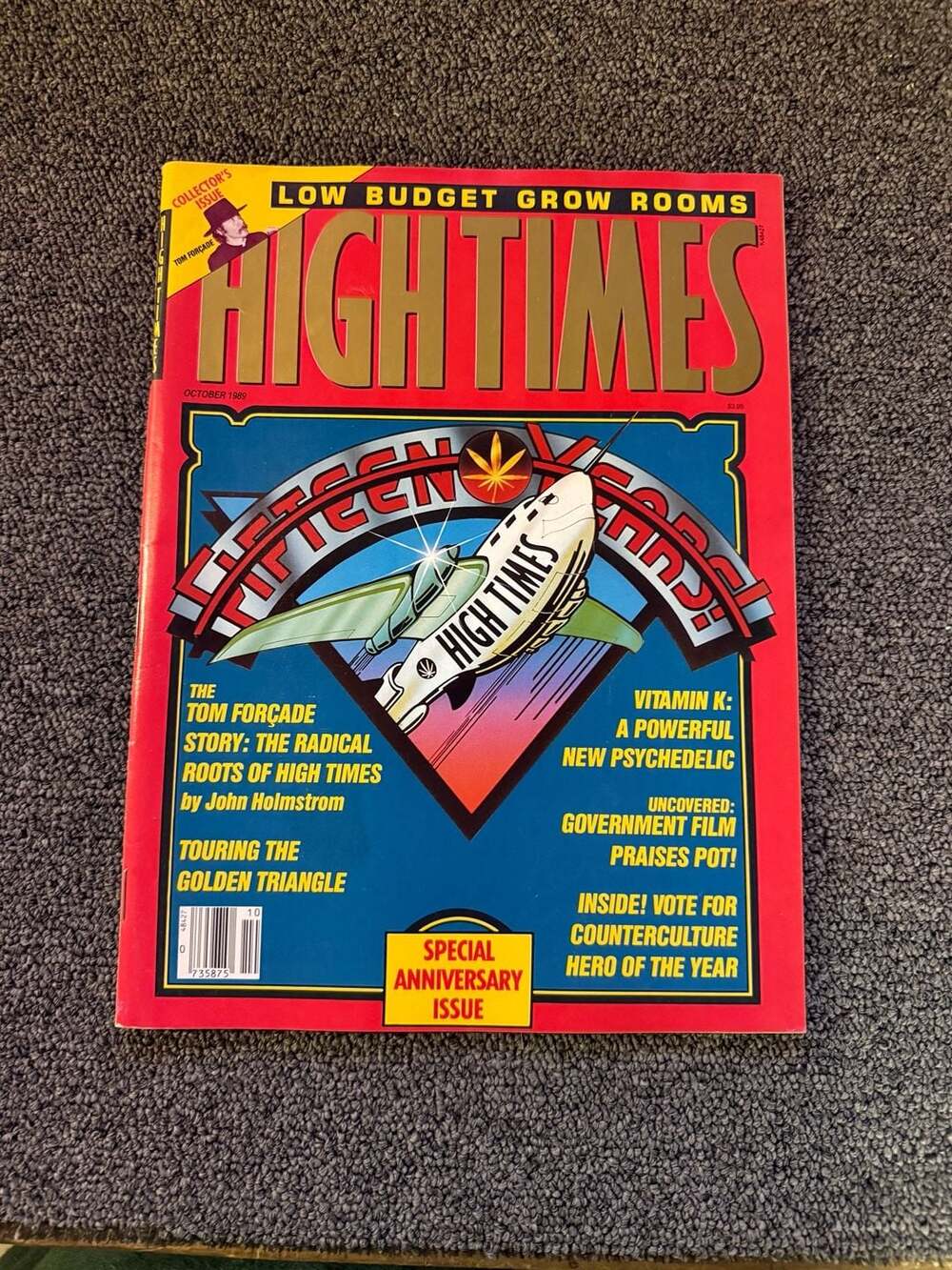 High Times Magazine October 1989 Special Anniversary Issue Collector's Edition